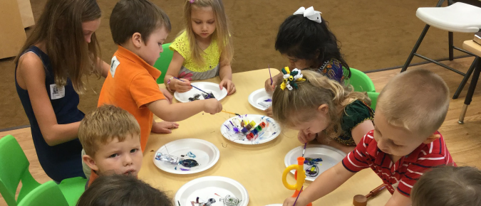 Preschoolers & Art